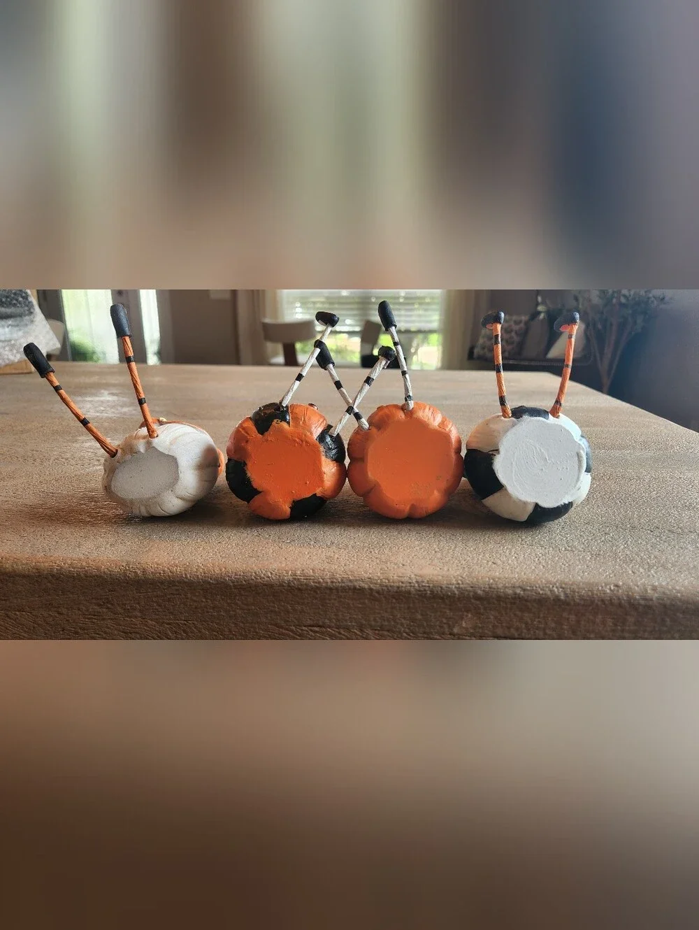 Johanna Parker Halloween Shelf Sitters Set Of 4 Cat Pumpkin Ghost Witch